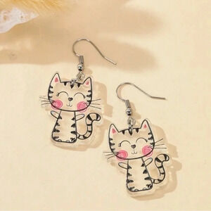 Adorable Cat Earrings